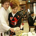 結婚式の演出に。