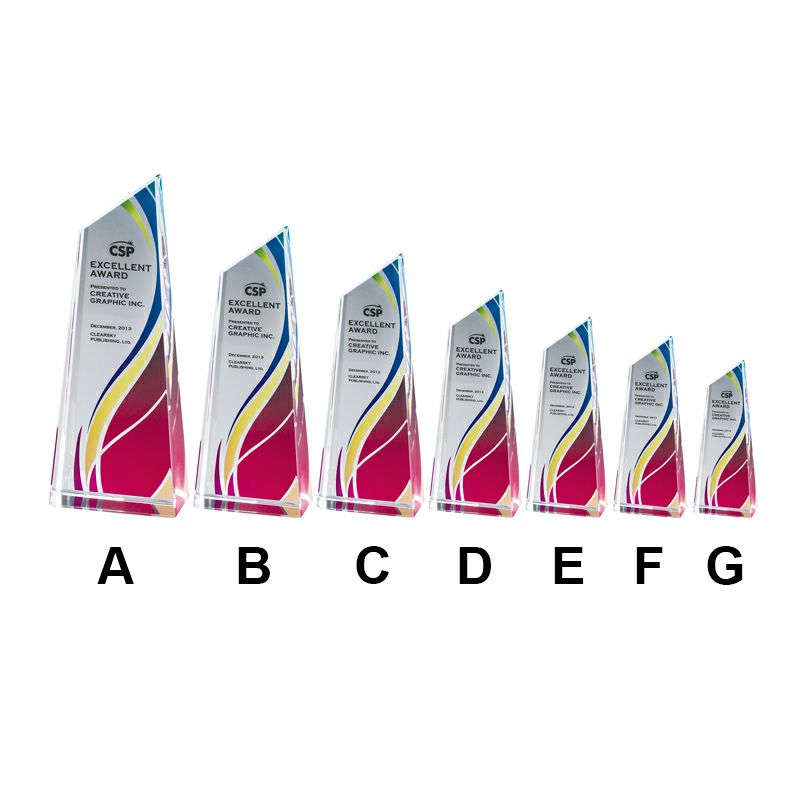 A,B,C,D,E,F,Gの7サイズの展開です。