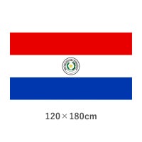 パラグアイ エクスラン外国旗(120×180cm)　TNA-138-4