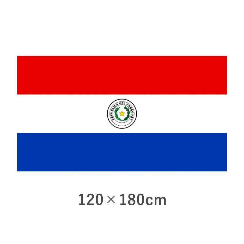 パラグアイ エクスラン外国旗(120×180cm)　TNA-138-4