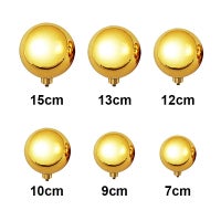 竿頭　ネジ付き　国旗球直径15cm