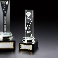 クリスタルサンドトロフィー（オリジナルロゴ）VSH-VOT-208-C（高さ 200mm)