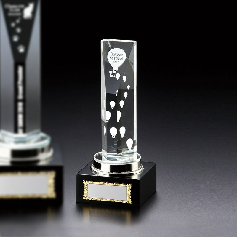 クリスタルサンドトロフィー（オリジナルロゴ）VSH-VOT-208-C（高さ 200mm)