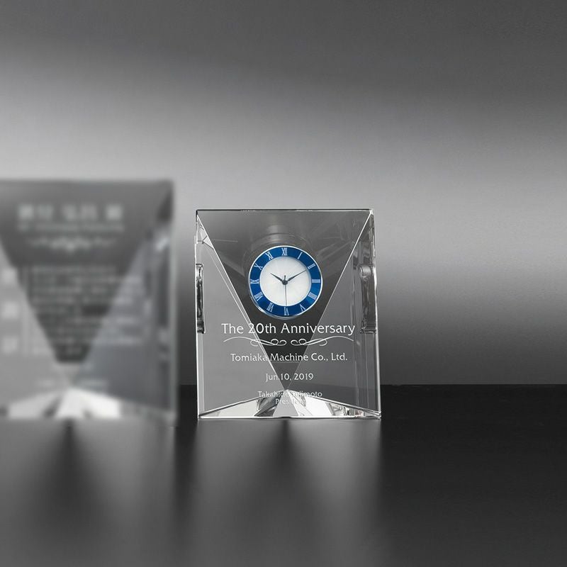 クリスタル時計 クアトロタイム〔Quattro Time〕 【WIN-ZKG-1157-D】