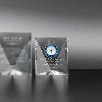 クリスタル時計 クアトロタイム〔Quattro Time〕 【WIN-ZKG-1157-D】