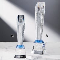  クリスタル切子トロフィー 【FUJ-KTO-2001】 