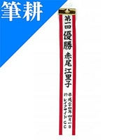  [筆耕付き]優勝旗ペナント 大 (LLサイズ)(75×900mm) 
