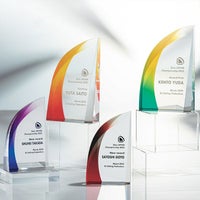 ファインカラーガラストロフィー・GROW【VSH-SF-105】