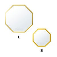  メッセージ壁掛けミラー・オクタム