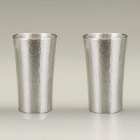 錫製タンブラー・スタンダード大・ペア（300ml）  VSH-SOT-105-P