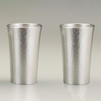 錫製タンブラー・スタンダード特大・ペア（520ml）  VSH-SOT-106-P