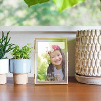  真鍮 メッセージフォトスタンド タテ 【SG-PFB-BRS01】